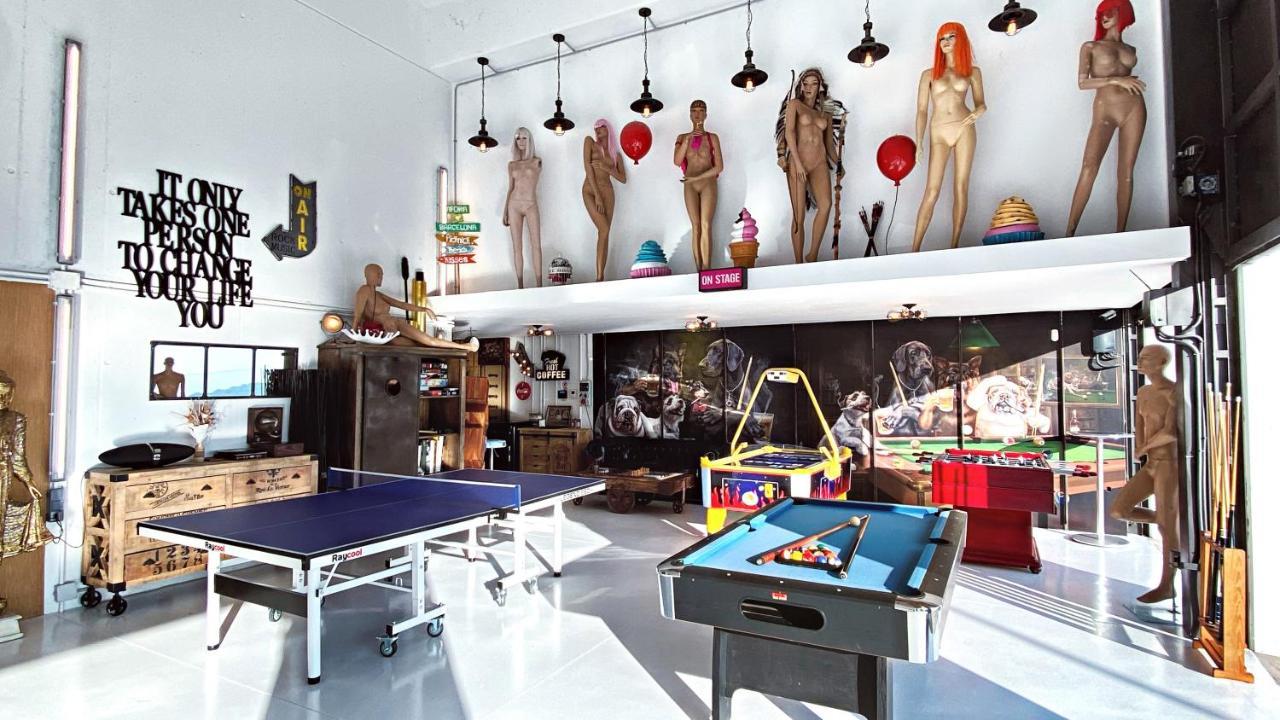 Ibiza Style Barcelona Luxury Villa Badalona Eksteriør billede